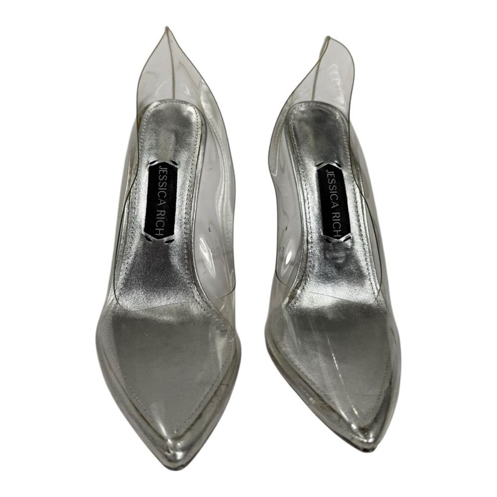 Jessica‎ Rich Fancy pointed Toe Clear pumps 41